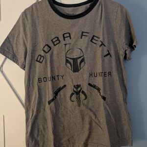 Disney Gray Crew Neck Tee